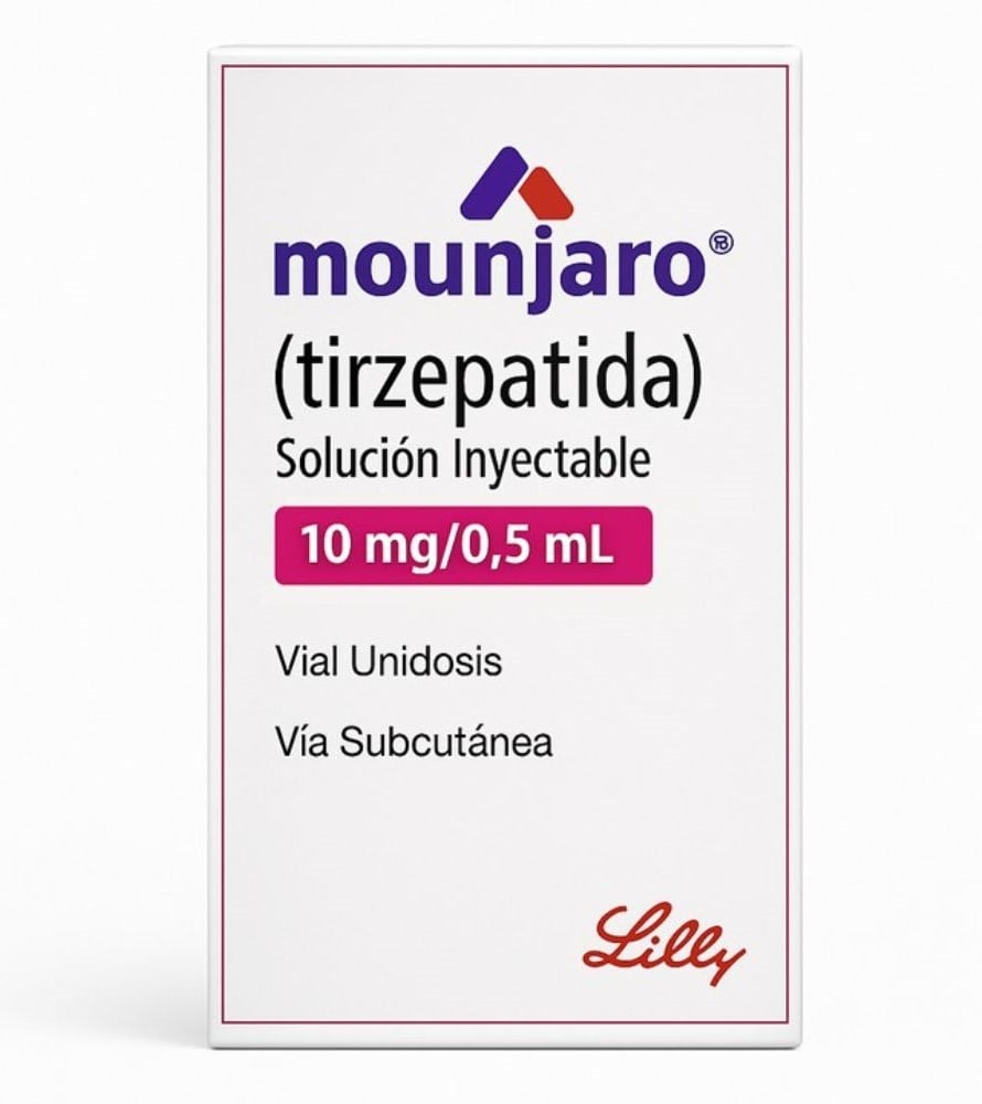 Mounjaro Tirzepatida 10 Mg/ 5Ml Solucin Inyectable Und Mounjaro Tirzepatida 10 Mg/ 5Ml Solucin Inyectable Und