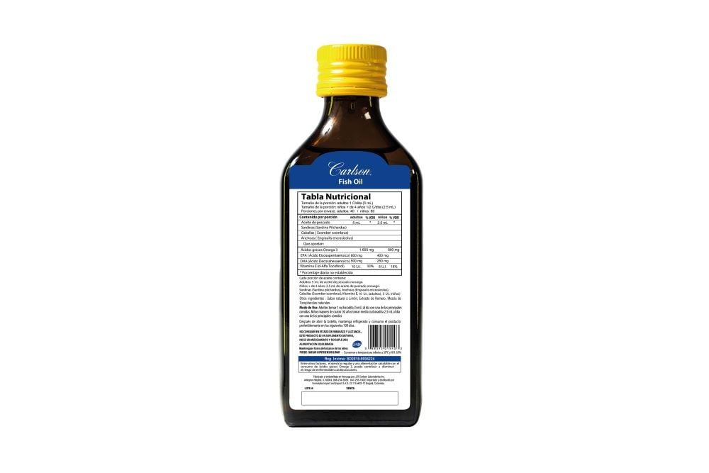 Fish Oil 1600 Mg Omega 3s 200 Ml