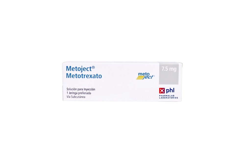 Metoject Metotrexato 75 Mg Solución Inyectable Und