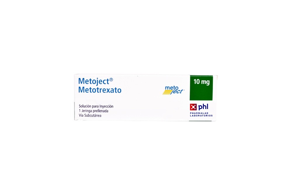 Metoject Metotrexato 10 Mg Solución Inyectable Und