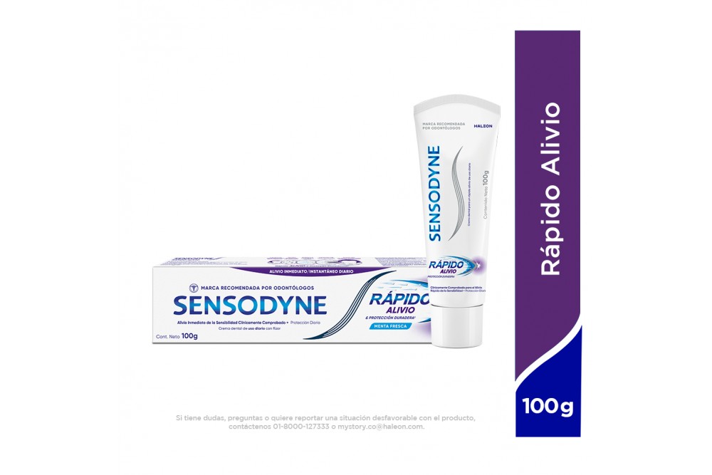 Crema Sensodyne Rápido Alivio 100 G