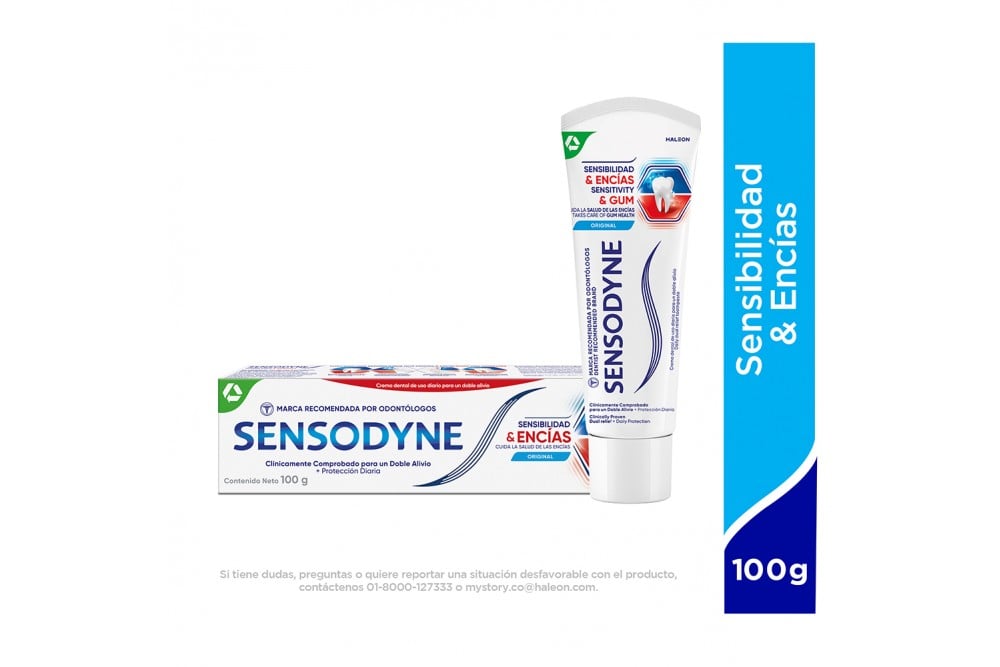 Sensodyne Sensibilidad Y Encías Tubo Con 100 G