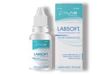 Lubricante Visual Labsoft 0,5 % Con 15 Ml