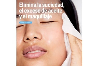 Toallas Húmedas Faciales Cetaphil Piel Sensible 25 Unds