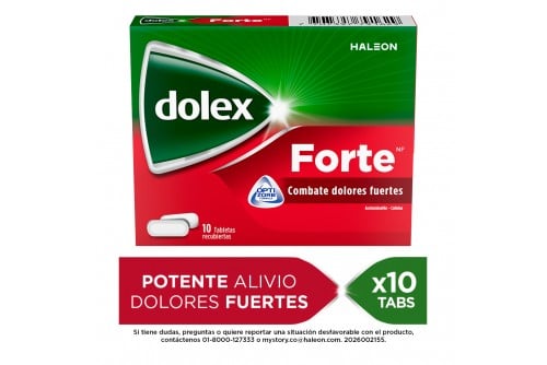 Dolex Forte 10 Tabletas