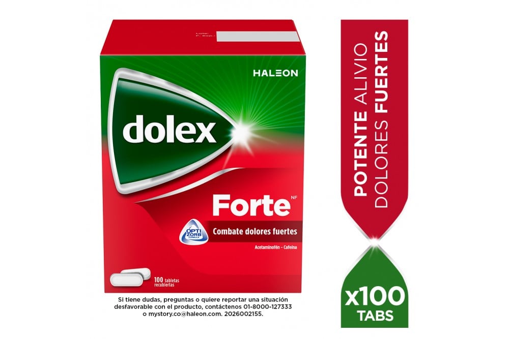 Dolex Forte 100 Tabletas