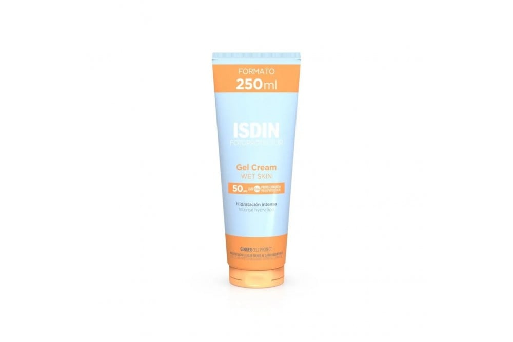 Fotoprotector Gel Isdin Piel Húmeda SPF 50 250 Ml