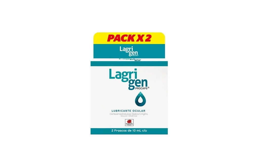 Lubricante Ocular Lagrigen 2 Unds de 15 Ml C/U