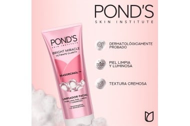 Limpiador Facial Ponds Bright Miracle 100 G