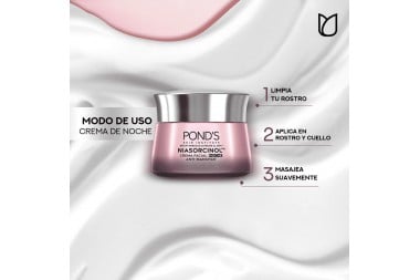 Crema Facial Ponds Bright Miracle Noche 50 G