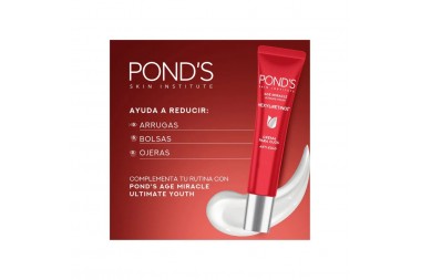 Crema Ojos Ponds Age Miracle Ultimate Youth 15 Ml