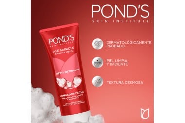 Limpiador Facial Ponds Age Miracle Ultimate Youth 100 G