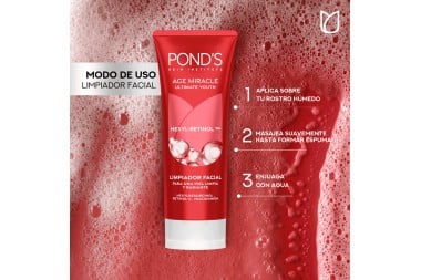 Limpiador Facial Ponds Age Miracle Ultimate Youth 100 G