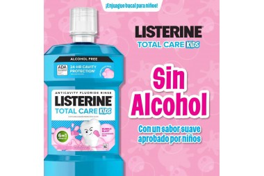 Enjuague Bucal Listerine Kids Bubble 500 Ml