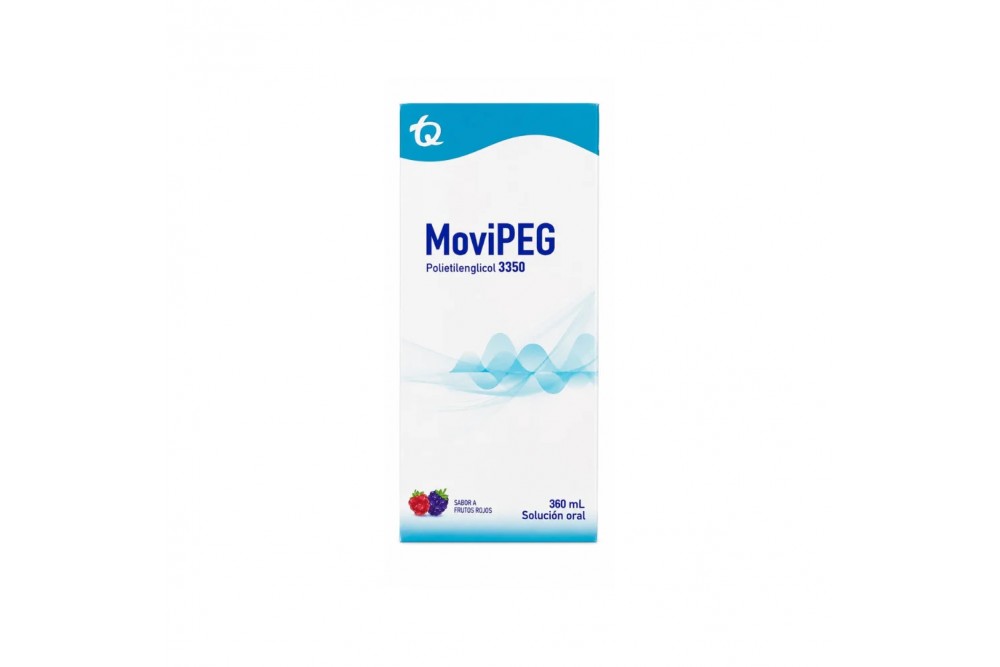 MoviPEG Polietilenglicol 3350 Solución Oral 360 Ml