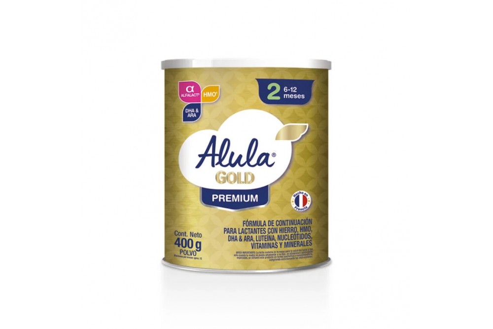 Fórmula Infantil Alula Gold 2 Premium 400 G