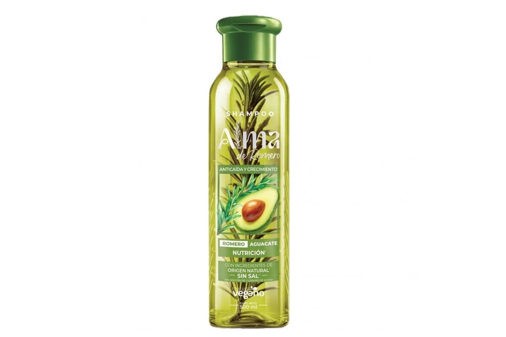 Shampoo Alma De Romero Aguacate Nutrición 500 Ml