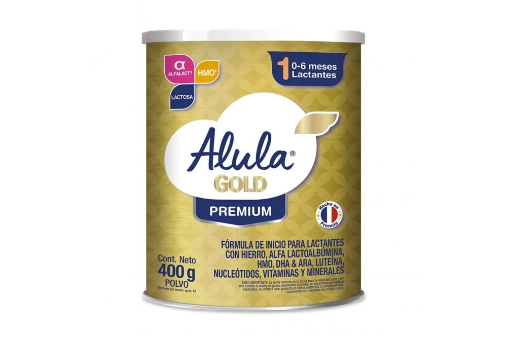 Formula Infantil Alula Gold Etapa1 0-6 m 400 G