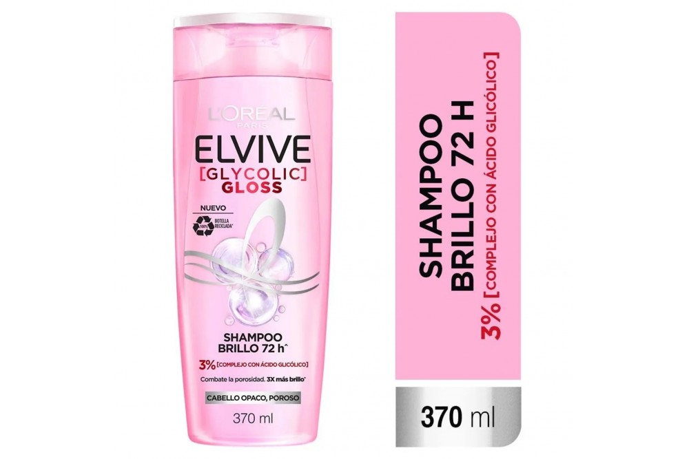Shampoo Elvive Glycolic Gloss 370 Ml