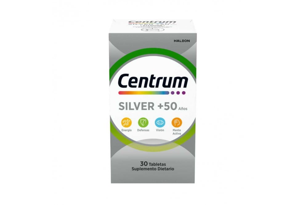 Centrum Silver +50 Años 30 Tabletas