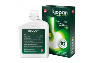 Riopan Gel 8 / 1 G 100 Ml Caja Con Frasco Con 250 Ml