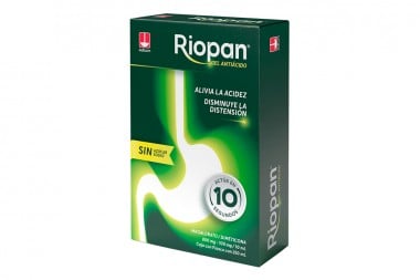 Riopan Gel 8 / 1 G 100 Ml Caja Con Frasco Con 250 Ml