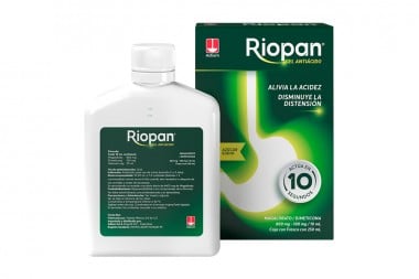 Riopan Gel 8 / 1 G 100 Ml Caja Con Frasco Con 250 Ml