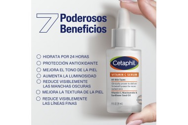 Serum Cetaphil Vitamina C All Skin Types 30 Ml