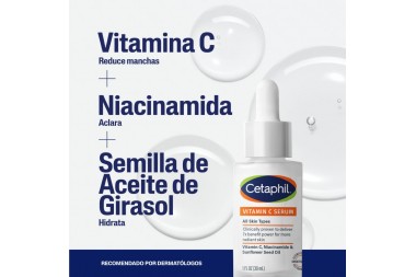 Serum Cetaphil Vitamina C All Skin Types 30 Ml