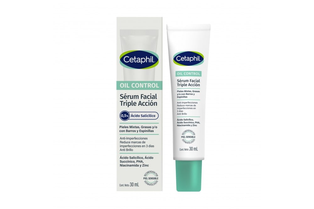 Serum Facial Cetaphil Oil Control Triple Acción 30 Ml