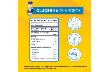Oferta Glucerna Vainilla 8 Unds con 237 Ml C/U