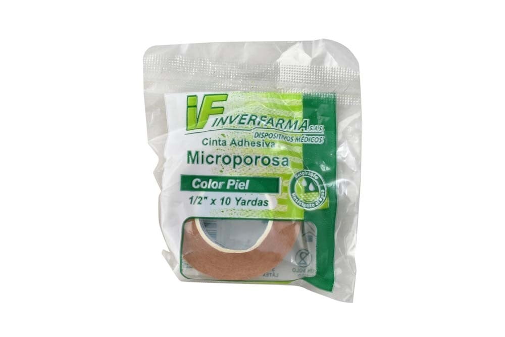 Cinta Adhesiva Microporosa Inverfarma Und