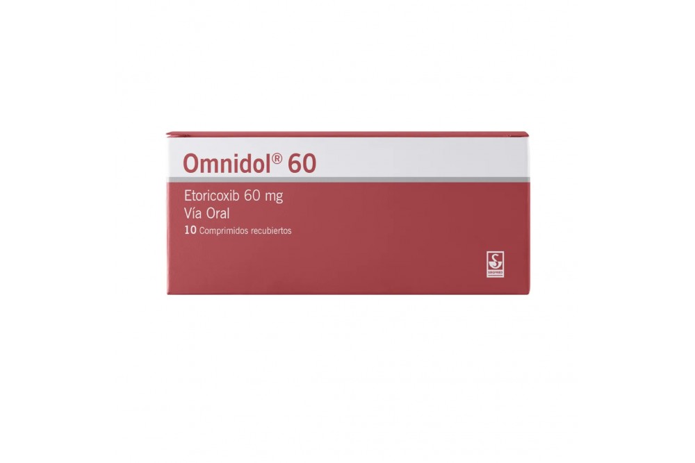 Omnidol Etoricoxib 60 Mg 10 Comprimidos Recubiertos