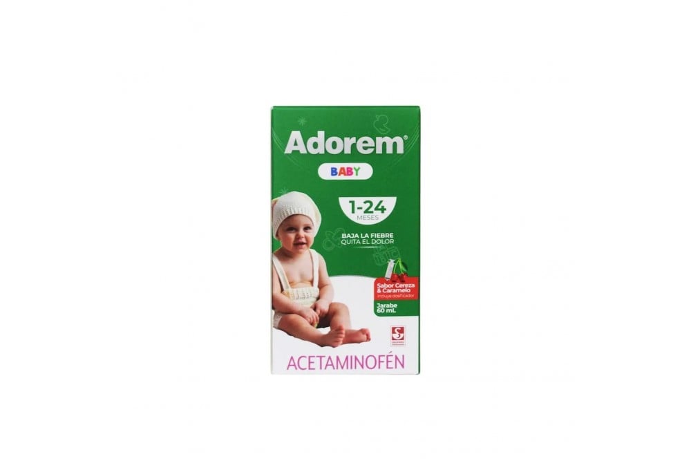 Jarabe Adorem Baby Sabor Cereza Caramelo 60 Ml