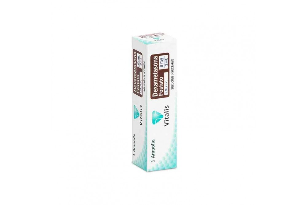 Dexametasona Fosfato 8 Mg/ 2 Ml Una Ampolla