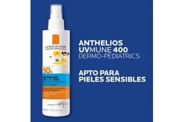 Protector Solar La Roche Posay Anthelios Spf 50 Dermopediatrics en Spray 200 Ml