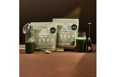 Mezcla A Base De Fos Happy Sapiens Blend Sabor Limón Manzana 300 G
