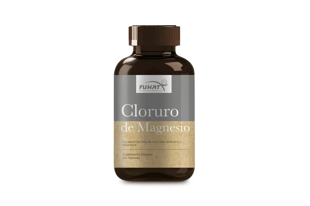 Cloruro De Magnesio Funat 60 Tabletas