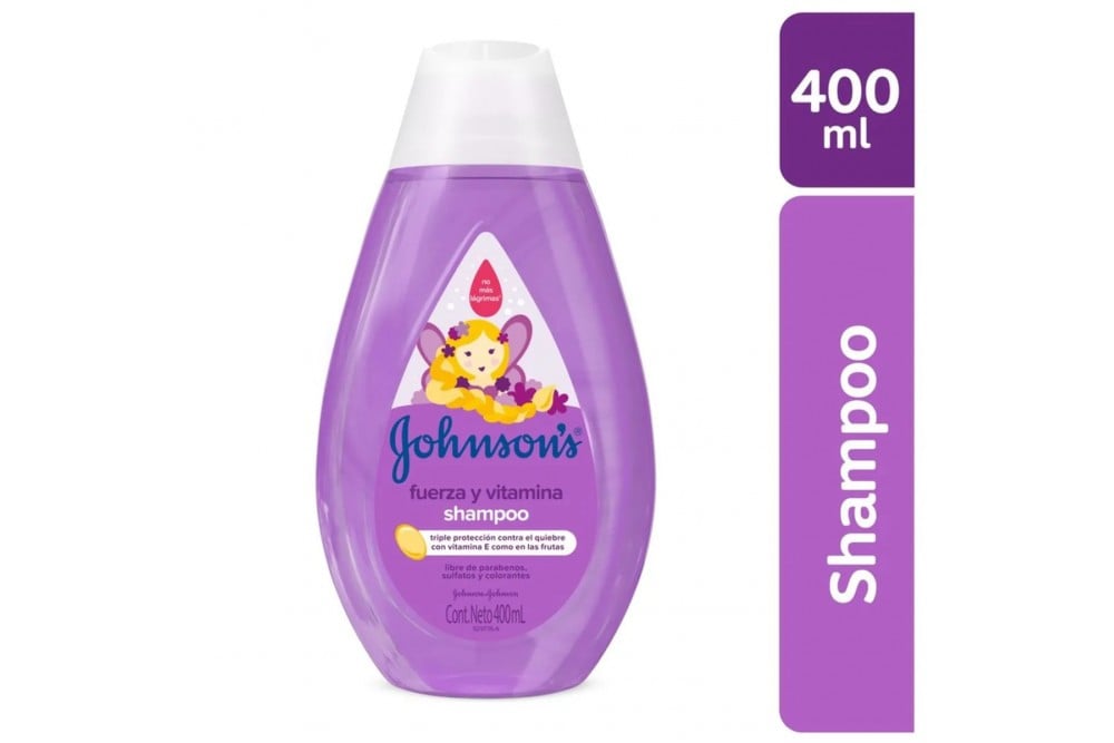 Shampoo Johnson's Baby Fuerza y Vitamina 400 Ml