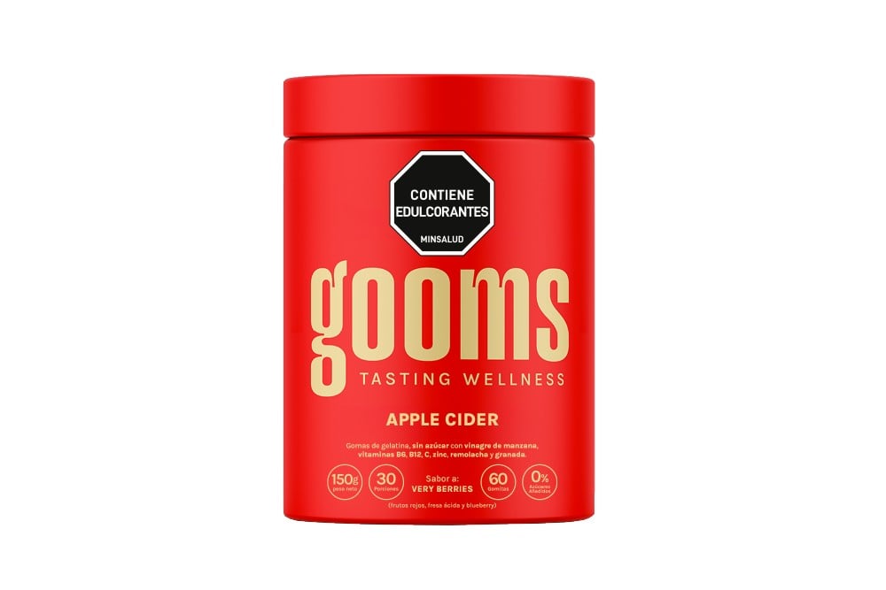 Gomas Gooms Vinagre De Manzana 150 G