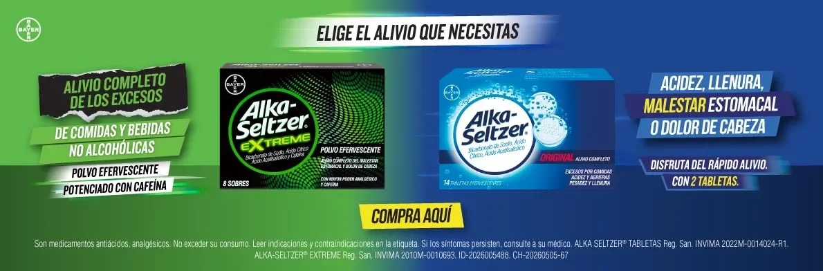 ALKA SELTZER 22 al 30 JUNIO