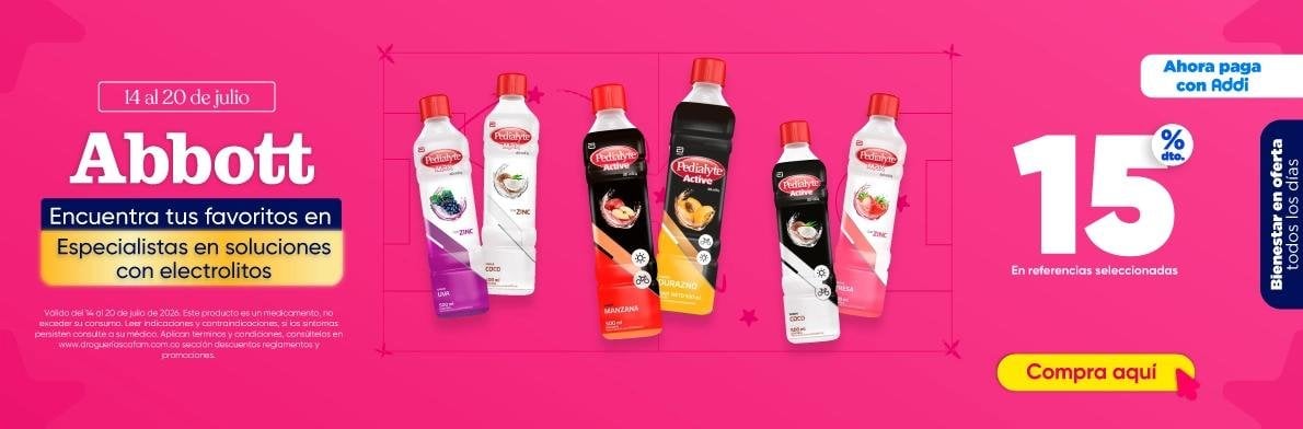 PEDIALYTE 15 AL 20 JUL