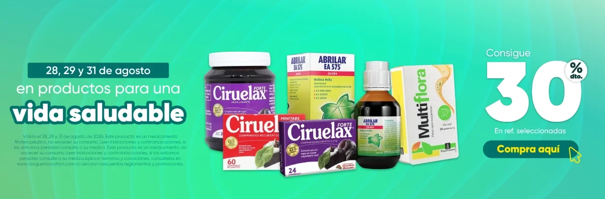 CIRUELAX AL 31 AGOSTO