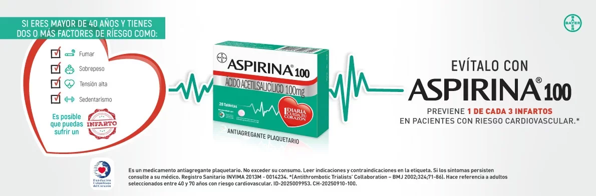 ASPIRINA 100 23 AL 28 SEP