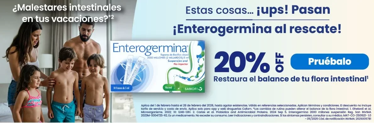 Enterogermina 10 al 16 Feb | 26