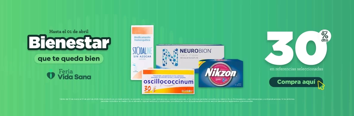 Vida sana 30 % | Marz al 1 abril  |26