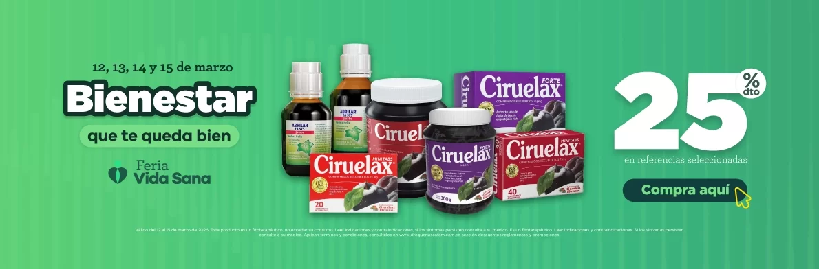 Vida Sana 25% | 12 al 15 Marzo | 26